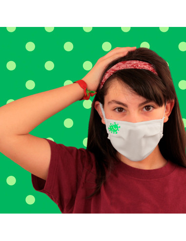 Mascarilla higiénica reutilizable niño/a